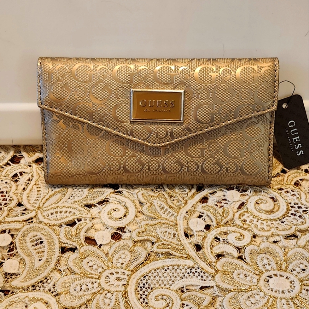 GUESS Gold Women's Wallet